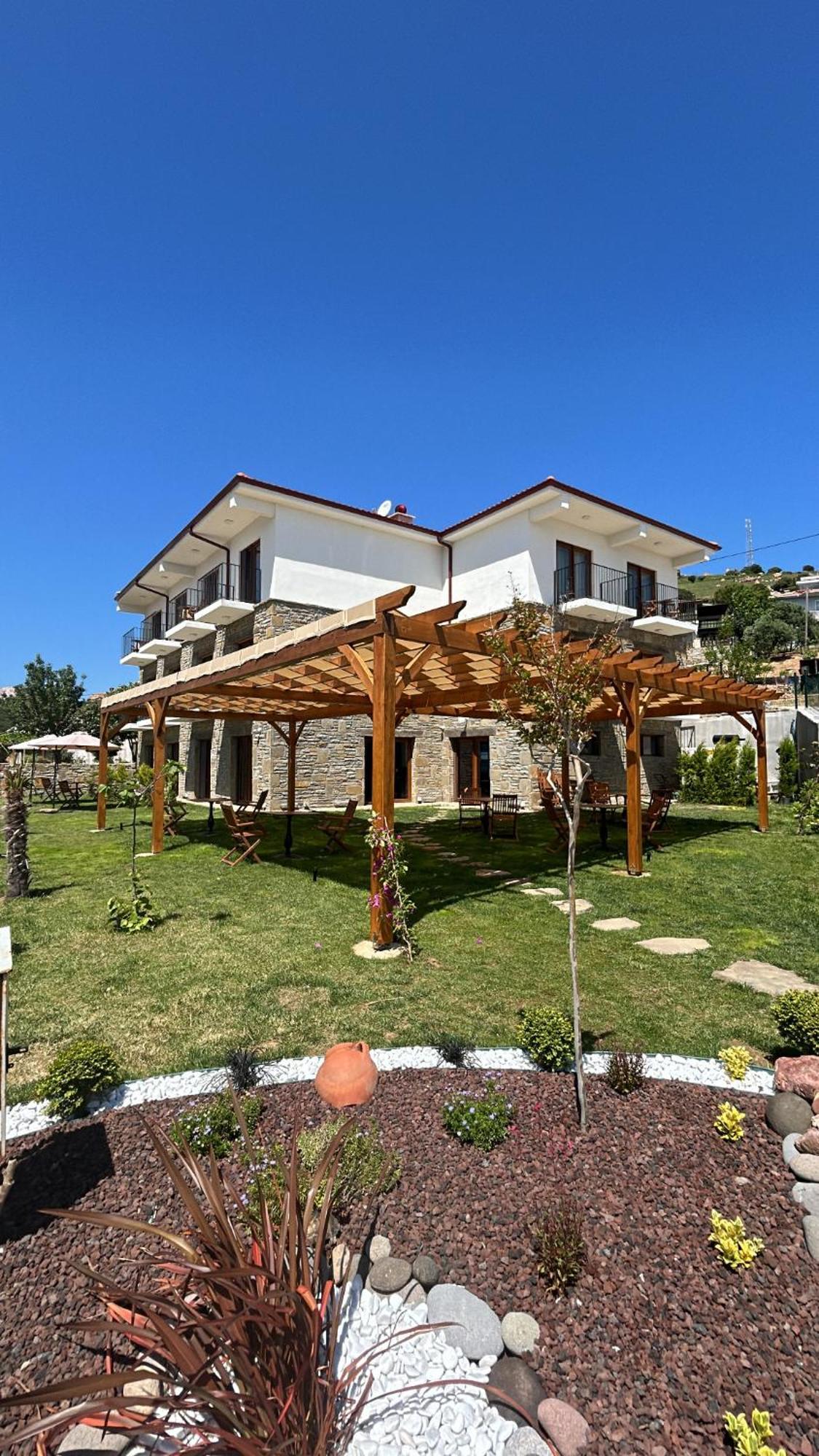 Terra Gaia Hotel İmroz Exterior foto